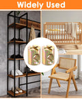 10 Pack M6 Barrel Nuts With Slotted Cross Dowel For Furniture And Bed Frames, visible in use with furniture pieces