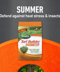 All Season Lawn Care Bundle For Large Northern Yards With EdgeGuard DLX Broadcast Spreader product image showing summer lawn treatment