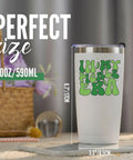 Dope Pickle Lover Travel Tumbler With Secure Spill Proof Lid 20 Oz Double Walled Stainless Steel Thermal Insulated Cup For Smoothies Coffee Cold Drinks Court Side Vibe Squad Approved Gift Present with playful pickle design.