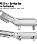 Two Pack Boat Gas Cap Key Stainless Steel 304 Marine Deck Fill And Water Cap Tool For RV Fuel Cap Wrench Built Tough