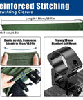 3-9x40 Rifle Scope With Red Green Illuminated Rangefinder Reticle gun sock and 20mm mount, elastic stretch, reinforced stitching