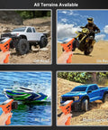 Beast 10 Channel RC Transmitter With 2.4Ghz Tech controlling off-road, on-road, RC boat, and short course car models