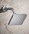 Parallel SF 1.75 GPM Showerhead In Polished Chrome Single Function Water Saving Performance Slick Modern Look Mounted on Wall