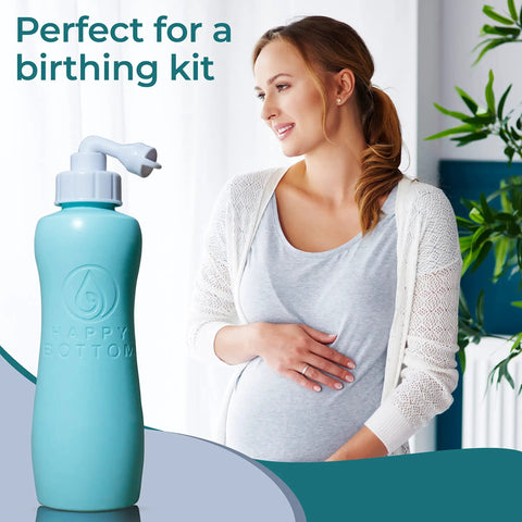 Portable Bidet For Travel Cleanup Leak Free Handheld Personal Hygiene Sprayer With Angled Nozzle 400 Ml Capacity