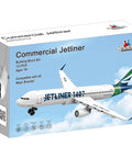 Dope Commercial Jetliner Building Block Set With 133 Pieces For Ages And Up Build An Accurate Airplane Model Toy packaging