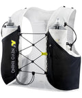 5L Hydration Running Vest With Dual 500ml Soft Flasks, Lightweight Nylon Pack, Adjustable Chest Straps, Breathable 3D Mesh, Unisex Fit
