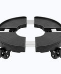 Heavy Duty Plant Caddy With Wheels 440 Lb Capacity Rolling Plant Stand 15-20 Inch Adjustable Indoor Outdoor Plant Dolly