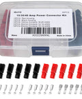 Power Connectors Kit for Quick Disconnect Battery and Modular Terminals with 60 pieces unassembled in box, silver contacts