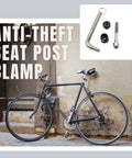 Tamper Resistant Seatpost Lock For Bikes With 7 Lobe Security Key And Alloy Locking Bolt Keeps Your Saddle Locked Down From Thieves