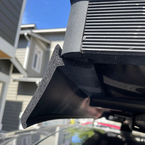 Premium Flexible Wind Deflector Fairing For Roof Rack Crossbars That Slays Wind Drag And Keeps The Cabin Quiet While Boosting Your Highway Miles Per Gallon Every Time You Roll