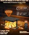 Image of Like A Mother Hen Chicken Brooder Heat Plate 200W 16 By 12 Inch with chicks under warm glow and remote control.