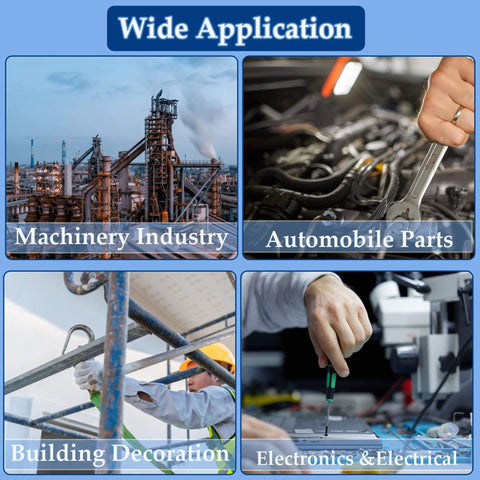 Wide application of Durable 12 Pack 3mm By 300mm Stainless Steel Round Rods in machinery, automobile parts, building, electronics.