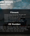 OEM design direct fitment details for Fuel Pump For Kawasaki Brute Force 650 04-05 Prairie 700 04-06 Prairie 650 02-06