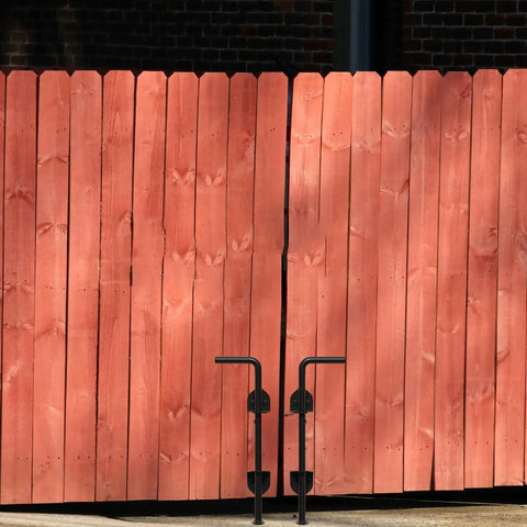 Heavy Duty Cane Bolt Gate Drop Rod Crafted From Tough As Nails Steel With A Matte Black Rust Resistant Finish To Keep Your Outdoor Gates Rock Solid Without Any Headache Or Hassle