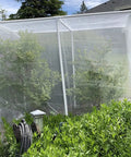 See Through Garden Netting 8.2 By 16.4 Feet Bug And Bird Barrier Netting For Plants Flowers Vegetables Fruit Trees UV Resistant