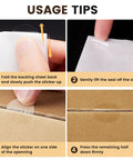 Clear Circle Stickers 1 Inch, 1440 Count on 20 Sheets, Glossy PET Film Seals for Packaging to Neatly Close Envelopes and Lightweight Paper Without Covering Logos or Text, usage tips on envelope seal