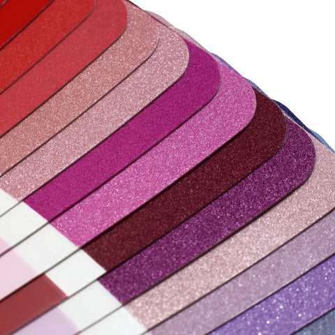 Pro Grade E3 Color Chart With 490 RAL Effect Colors Across 70 Pages, Featuring Metallic Gloss And Solid Swatches With Semi Matte Finish