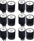 Pro Grade 279834 Dryer Gas Valve Ignition Solenoid Coil Kit Pack Of 6 For Whirlpool Kenmore Maytag, 3-terminal and 2-terminal coils visible