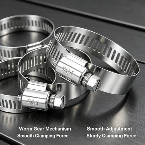 Dude, grab this killer 40 piece stainless steel hose clamp kit covering 1/4 inch to 1-1/2 inch sizes perfect for fixing your fuel line, plumbing jobs, garden hose, or any tube work without worrying about rust or corrosion ever again. Stainless steel worm gear clamps with 304 band.