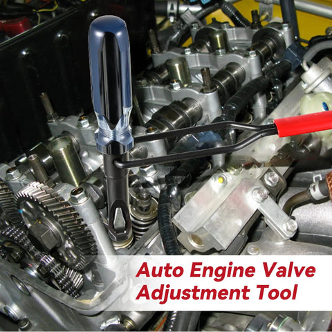 Integrated 12mm Valve Adjustment Wrench With Jam Nut Slot For Dead On Clearances And No Sweat Engine Tune Ups That Works Sweet For Any Motorcycle Or Car Repair