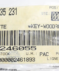 Label displaying OEM Woodruff Key for Sportster GTI Snowmobile Replacement Part 290246055 420246055