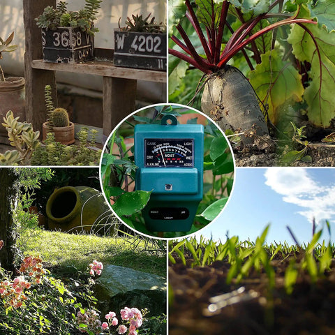 3 In 1 Soil Moisture Light And PH Tester For Indoor Outdoor Gardens Lawn Farm Greenhouse No Batteries Required Easy Plant Care Tool Kit For Healthier Plants