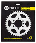 Rear sprocket for Beefed Up Drive Sprocket And Chain Combo For Suzuki QuadSport Z400 LT Z400 Front 14T Rear 40T 520V X Ring 96 Links