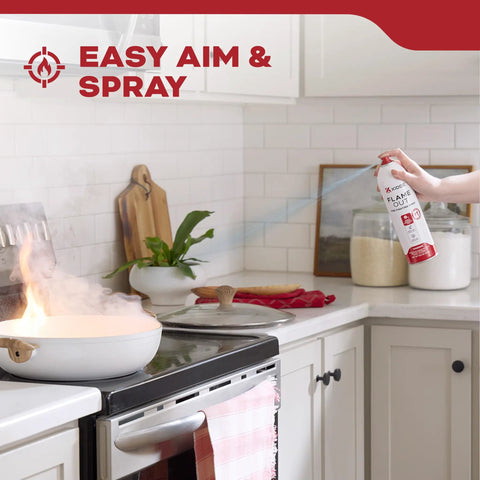 Dead Simple Aerosol Fire Extinguishing Spray Two Pack Rapid Class Abc Emergency Heat Stopper No Worries Quick Acting Smoke Control Kit For Home Car And Emergency Go Bag