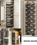 Smooth Glide Vertical Pull Out Shoe Rack For Closet And Cabinet, Sliding Under Stair Kick Locker, Height Adjustable 15 Tier System.