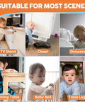 Legit Silicone Baby Proofing Edge Guards And Corner Protectors Heavy Duty Wall Bumpers in safe toddler setups around furniture.