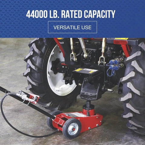 22 Ton Quick Lift Air Hydraulic Service Floor Jack For Heavy Duty Cars Trucks And SUVs lifting tractor axle