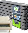 Heavy Duty Couch Cushion Support Board To Fix Sagging Sofas, grey panel under couch cushions for firm support.
