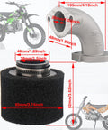 Carburetor With Air Filter Intake 26mm For 110cc 125cc 140cc Dirt Bikes Pit Bikes Lifan YX XR50 CRF70 KLX Apollo Thumpstar