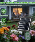 Solar Drip Irrigation System For Gardens And Balconies With 50 Feet Of Tubing Auto Watering Kit Supports Up To Fifteen Pots