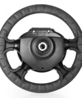 13 Inch Golf Cart Steering Wheel For EZGO TXT RXV Medalist Shuttle Workhorse Cushman Replacement For OEM, front view