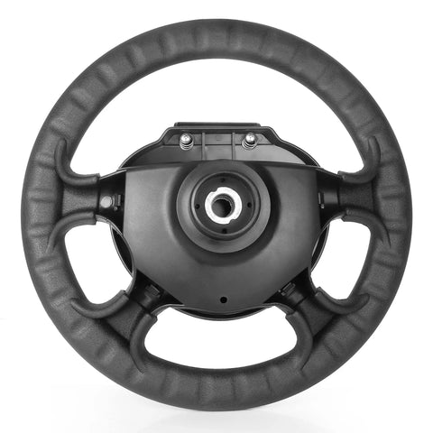 13 Inch Golf Cart Steering Wheel For EZGO TXT RXV Medalist Shuttle Workhorse Cushman Replacement For OEM, front view