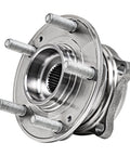 2Pc Rear Wheel Bearing Hubs Assembly For AWD Hyundai Veracruz 07 12, Santa Fe 07 20, Santa Fe Sport 13 18, Santa Fe XL 13 19, Kia Rondo 14 17, Sorento 11 15, showing metal assembly part with studs