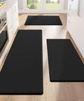 Non Slip Anti Fatigue Kitchen Mats Set, 3 Pack, Waterproof Cushioned Floor Rugs for Standing Comfort in kitchen