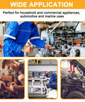 Wide application of Built Tough 305 Piece 1/4-20 Bolt And Nut Assortment Kit in automotive and commercial repairs.
