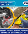 Instant Polymer Cement Ready To Use For Concrete Repair And Mortar Alternatives Crack And Brick Repair Stone And Tile Fix Fast Setting
