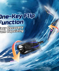Fast 15 MPH RC Boat For Pools And Lakes With 3 Speed Modes Dope LED Light Show Dual Batteries Delivering 30 To 40 Minutes Of Fun