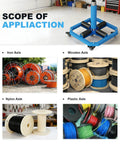 Heavy Duty Cable Reel Turntable That Handles Up To 1000 Lbs And Fits 36 Inch Reels Portable Wire Spool Rack scope of application