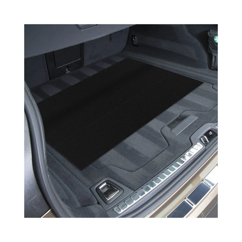 Tough As Nails Vinyl V Groove Floor Mats For Garages Shops And Commercial Spots Oil Grease Chemical Resistant Non Slip Anti Fatigue Mat In Black on vehicle trunk.