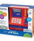 Boxed Kid Friendly Interactive Pretend ATM Bank For Kids Electronic Piggy Bank With Deposits And Withdrawals Balance Tracking
