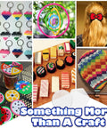 Colorful designs made with 32000 Fuse Beads Kit With 32 Colors And 6 Pegboards For Kids Ages 5 And Up Complete Arts And Crafts Set