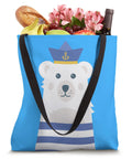 Maritime Captain Tote Bag For Boating And Sailing Enthusiasts Ready For Yacht And Sailboat Adventures On The Lake River Or Ocean