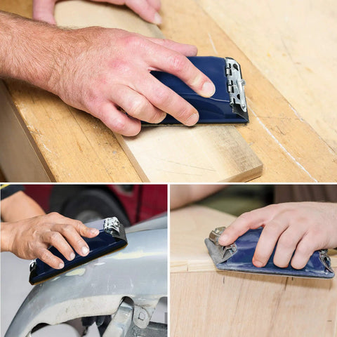Pro Grade Sandpaper Set With 108 Sheets From 60 To 5000 Grit Plus Dry Wet Sanding Block 9x3.6 Inches Silicon Carbide Sheets in use