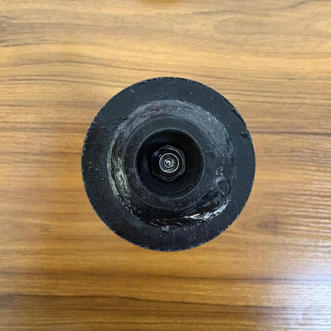 Top view of 35mm Excavator Bucket Pin Heavy Duty 40Cr Steel Fits Bobcat John Deere Kubota Takeuchi Yanmar Attachments