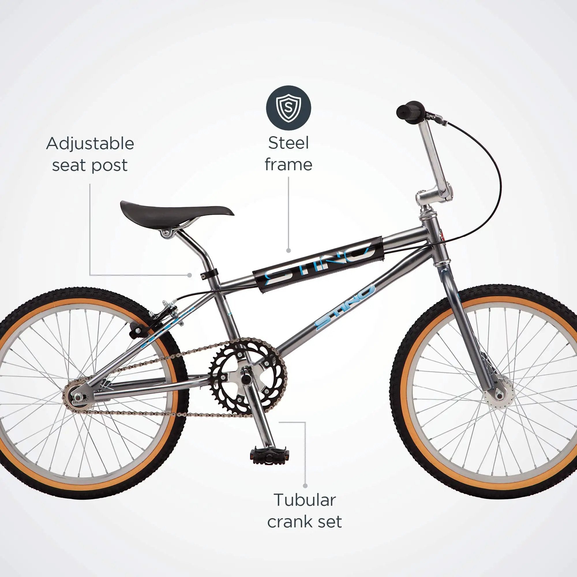 Sting Pro Retro BMX Bike For Youth And Adults ✓