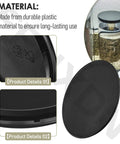 Close-up of Water Tank Lid Cover Replacement for Vertuo Plus and Aeroccino showing durable plastic material and snap-fit design.